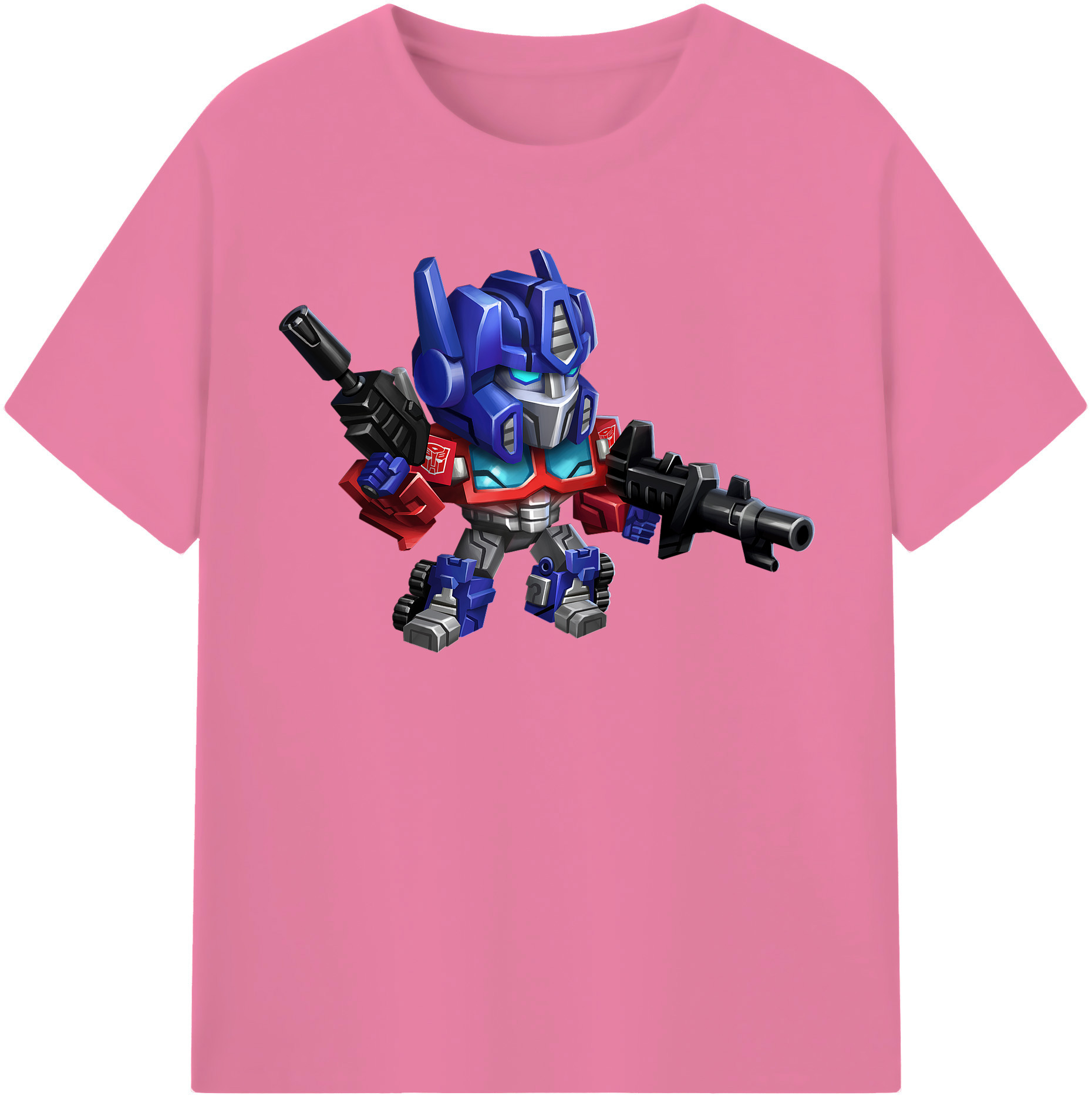 （画像用）  綿100％半袖Tシャツ（フロントプリント）